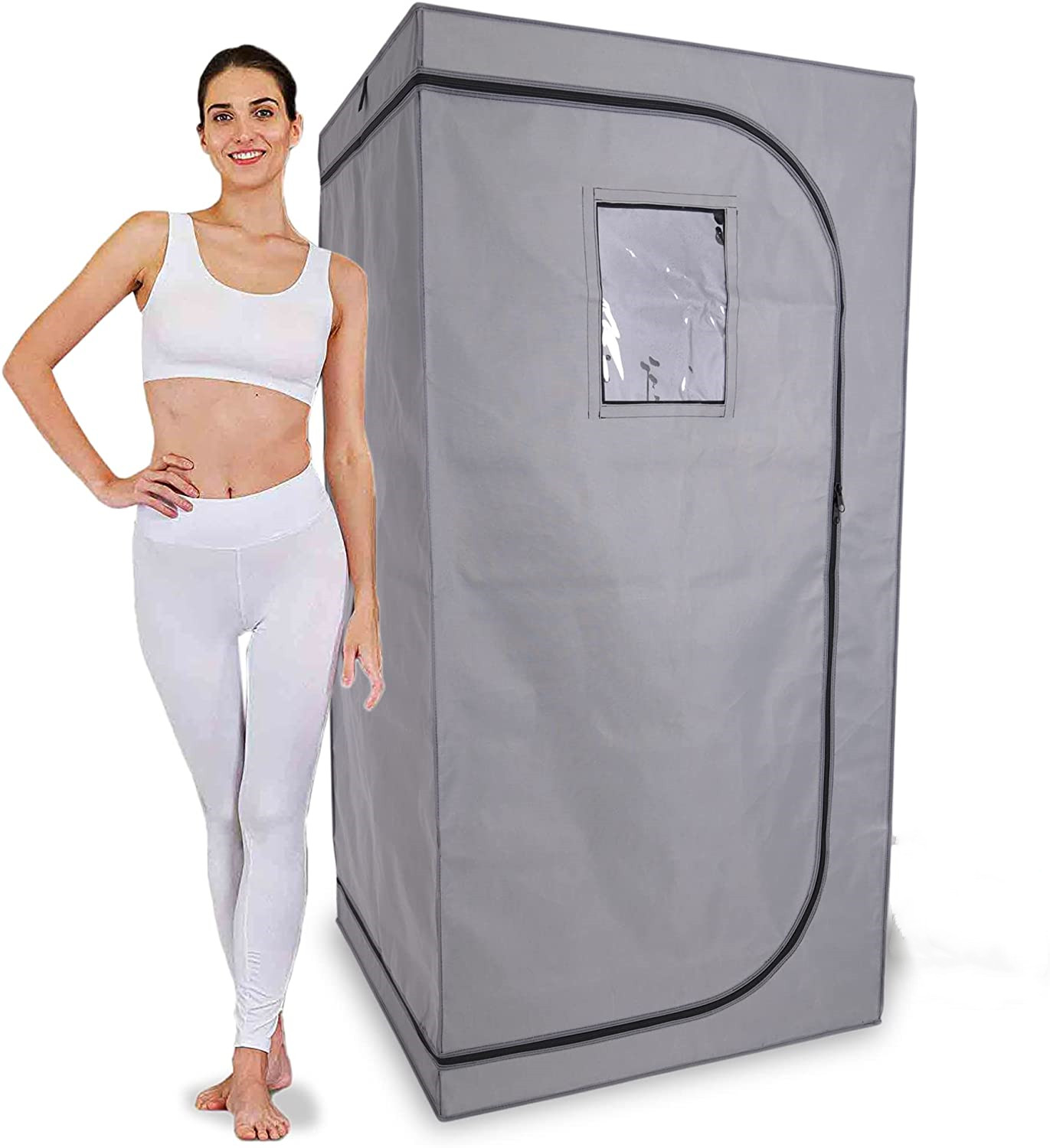 wEWaFull-Body-Sauna-Tent-With-Include-Fold-Chair-Not-Include-Steam-Generator-Home-Sauna-Bath-Stainless